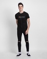 Shop Positive Colorful Half Sleeve T-Shirt Black-Full