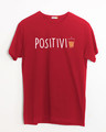 Shop Positivi-tea Half Sleeve T-Shirt-Front