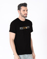 Shop Positivity Half Sleeve T-Shirt-Design