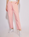 Shop Women's Powder Pink Pyjamas-Front