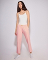 Shop Women's Powder Pink Pyjamas-Full