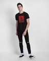 Shop Powerful People 2.0 Half Sleeve T-Shirt Black-Design