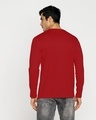 Shop Pran Aur Exams Full Sleeve T-Shirt Bold Red-Design