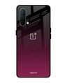Shop Abstract Printed Premium Glass Cover For OnePlus Nord CE (Shock Proof, Impact Resistant)-Front
