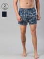 Shop Pack of 2 Men's Multicolor All Over Printed Boxers-Front