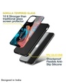 Shop Printed Premium Glass Cover For iPhone X (Impact Resistant, Matte Finish)-Design