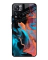 Shop Printed Premium Glass Cover For Mi 11i HyperCharge (Impact Resistant, Matte Finish)-Front
