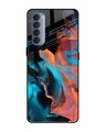 Shop Printed Premium Glass Cover For Oppo Reno 4 Pro(Impact Resistant, Matte Finish)-Front