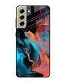 Shop Printed Premium Glass Cover For  S21 FE 5G(Impact Resistant, Matte Finish)-Front