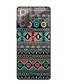 Shop Printed Premium Glass Cover For Samsung Galaxy Note 20(Impact Resistant, Matte Finish)-Front