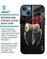 Shop Printed Silicon Glass Cover For iPhone mini 13 (Light Weight, Impact Resistant)-Design