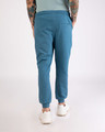 Shop Prussian Blue Round Pocket Joggers Pants-Design
