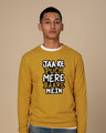 Shop Puch Mere Baare Mein Sweatshirt-Front