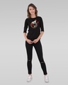 Shop Puddin Round Neck 3/4th Sleeve T-Shirt (BML) -Design