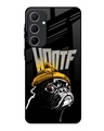 Shop Pug In Winter Premium Glass Case for Samsung Galaxy A35 5G(Shock Proof, Scratch Resistant)-Front