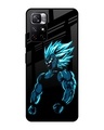 Shop Pumped Up Anime Premium Glass Case for Redmi Note 11T 5G (Shock Proof,Scratch Resistant)-Front