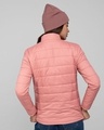 Shop Punch Pink Plain Puffer Jacket-Design
