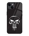 Shop Punisher Premium Glass Cover for Apple iPhone 14-Front