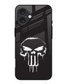 Shop Punisher Premium Glass Cover for Apple iPhone 16-Front