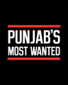 Shop Punjab's Most Wanted Half Sleeve T-Shirt