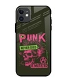 Shop Punk Mutant Premium Glass Cover for Apple iPhone 11-Front