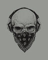 Shop Punk Skull Full Sleeve T-Shirt-Full