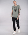 Shop Punk Skull Half Sleeve T-Shirt-Full