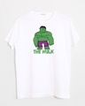 Shop Puny Hulk Men's Printed T-Shirt-Front