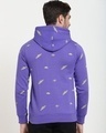Shop Men's Purple AOP Hoodie-Design