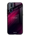 Shop Razor Printed Premium Glass Cover for Vivo V15 Pro (Shock Proof, Lightweight)-Front