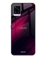 Shop Razor Printed Premium Glass Cover for Vivo V20 (Shock Proof, Lightweight)-Front