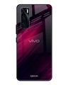 Shop Razor Printed Premium Glass Cover for Vivo V20 SE (Shock Proof, Lightweight)-Front
