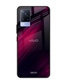 Shop Razor Printed Premium Glass Cover for Vivo V21 (Shock Proof, Lightweight)-Front