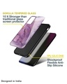 Shop Purple Gold Marble Premium Glass Case for Google Pixel 6a (Shock Proof, Scratch Resistant)-Design