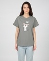 Shop Purrfect Kitty Boyfriend T-Shirt-Design