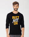 Shop Putt Jatt Da Full Sleeve T-Shirt-Front
