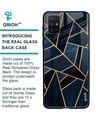 Shop Abstract Tiles Glass Case For Samsung Galaxy A71-Back