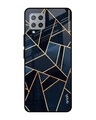 Shop Abstract Tiles Glass Case For Samsung Galaxy M42-Front