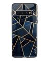 Shop Abstract Tiles Glass Case For Samsung Galaxy S10