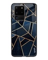 Shop Abstract Tiles Glass Case For Samsung Galaxy S20 Ultra-Front