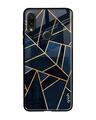 Shop Xiaomi Redmi Note 7 Pro Abstract Tiles Glass Case-Front