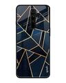 Shop Xiaomi Redmi Note 8 Pro Abstract Tiles Glass Case-Front
