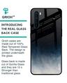 Shop Black- Blue Aura Oneplus Nord Premium Glass Case (Gorilla Glass & Shockproof Anti-Slip Silicone)-Design