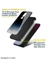 Shop Black Aura Glass Case For Oppo Reno 3 Pro-Design