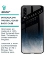 Shop Black Aura Glass Case For Samsung Galaxy A30s-Back