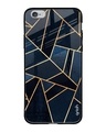 Shop Abstract Tiles Printed Premium Glass Case for Apple iPhone 6S (Shock Proof, Scratch Resistant)-Front
