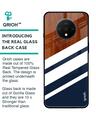 Shop Bold Stripes Glass Case For Oneplus 7t-Design