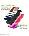 Shop Bold Stripes Glass Case For Poco M3 Pro-Design