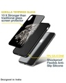 Shop Black Brave Lion IPhone 13 Premium Glass Case (Gorilla Glass & Shockproof Anti-Slip Silicone)-Design
