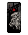 Shop Brave Lion Glass Case For Realme C3-Front